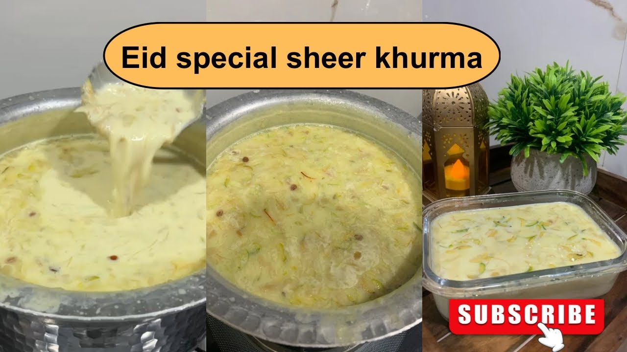 Sheer khurma | The Richest & Creamiest Sheer Khurma Ever! 😍 Eid Special Recipe@CookingwithhumairaM 