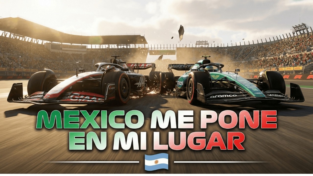 ¡PESADILLA EN MÉXICO! 🇲🇽 Auto ROTO y sin ERS... ¿MILAGRO en la última vuelta? | F1 25