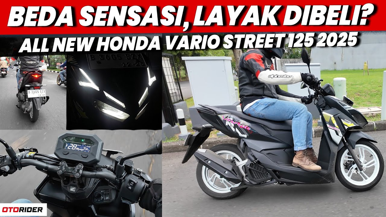 All New Honda Vario Street 125 2025 | Tes Harian - Otorider