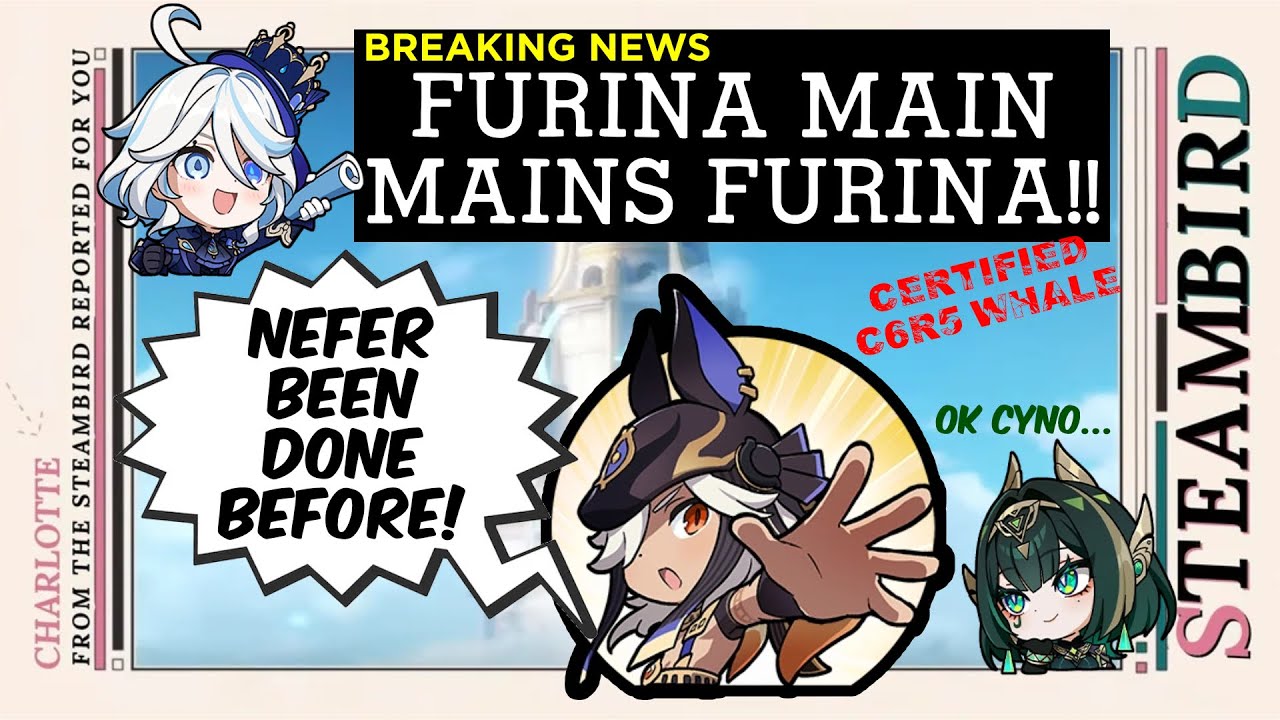Double Banner Duo: Nefer + Furina SLAY Spiral Abyss (C6R5 Showcase)