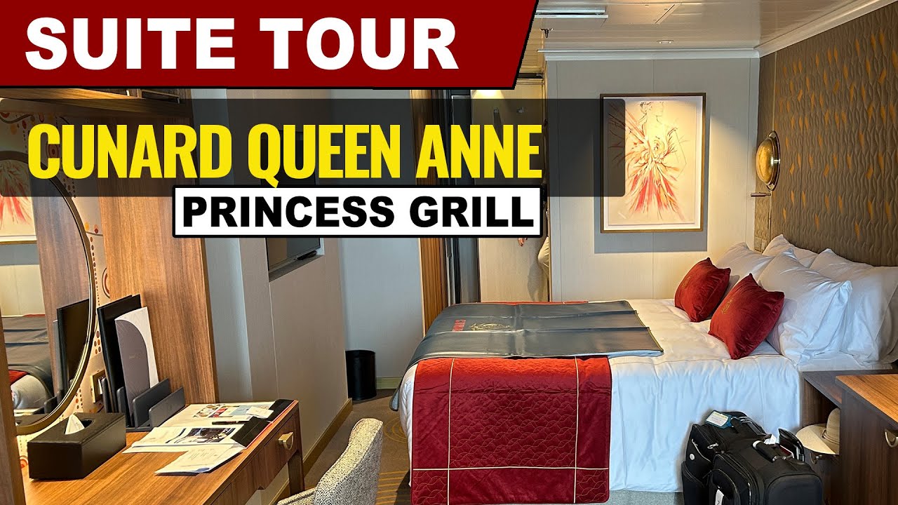 В гриль-люксе Queen Anne Princess компании Cunard — вы не поверите! (Смотрите сейчас!)