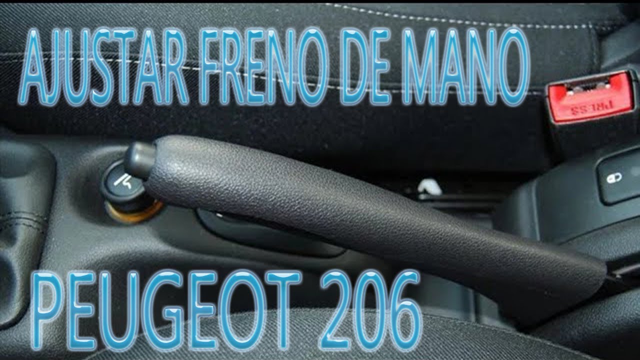 CÓMO AJUSTAR EL FRENO DE MANO DE UN  PEUGEOT 206 | TWIN KINGS