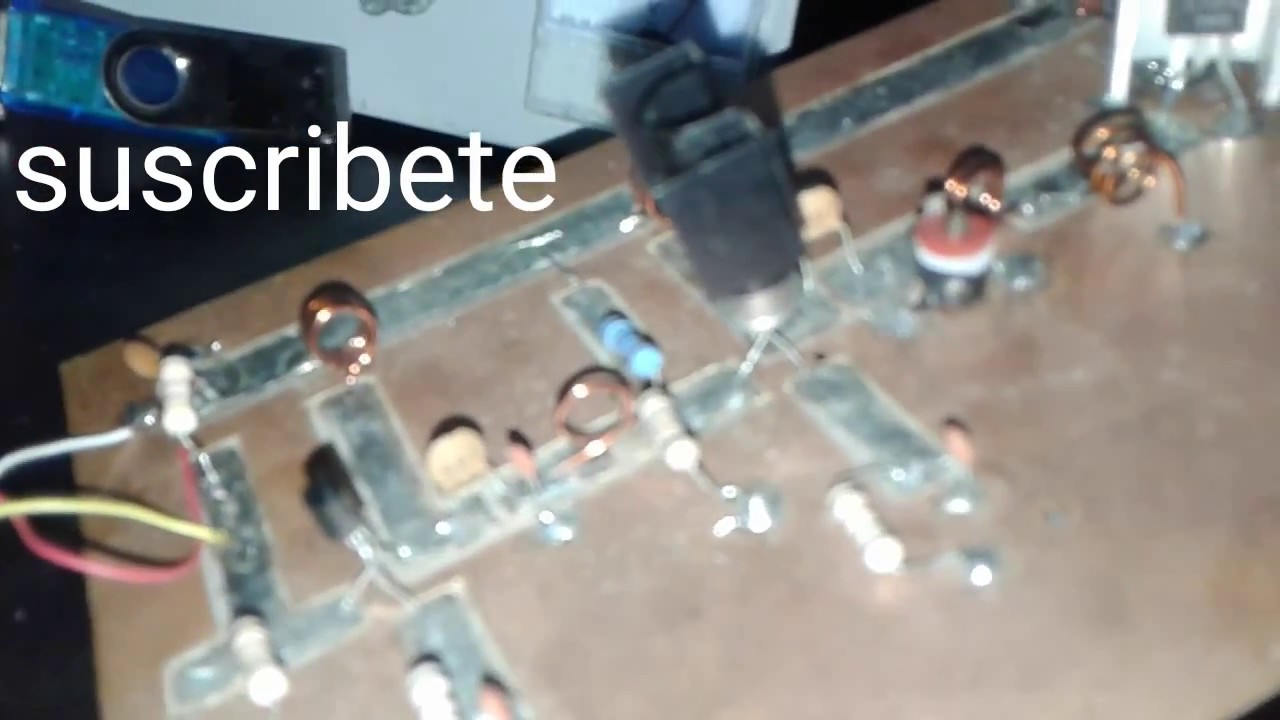 TRANSMISOR FM  DE 1W  2 PARTE