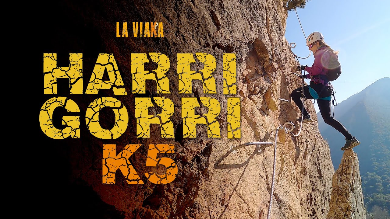 Harri Gorri K5 - La ViaKa - #harrigorri #viaferrata #ferrata #laviaka
