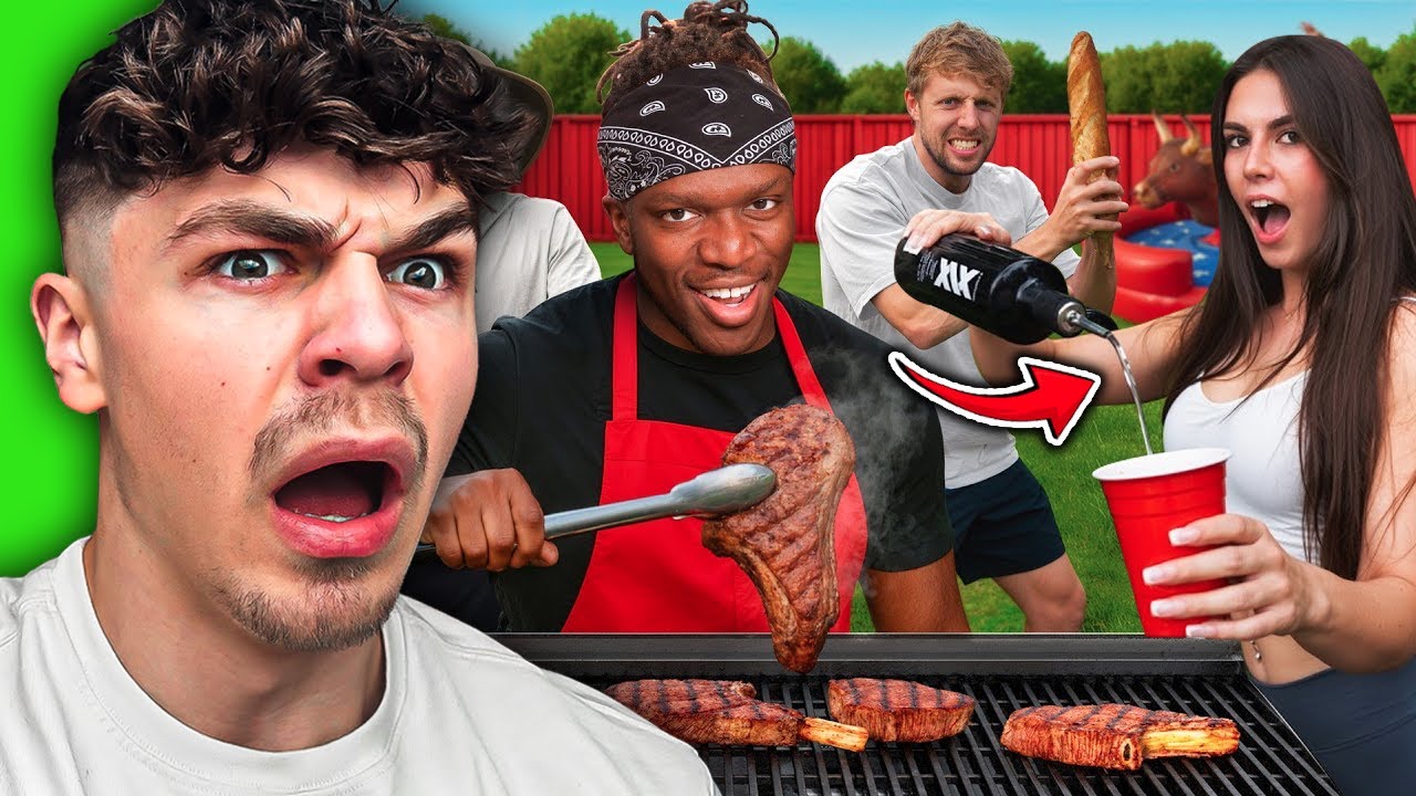AB DROP'S GAME on LAUREN ALEXIS in SIDEMEN SUNDAY!