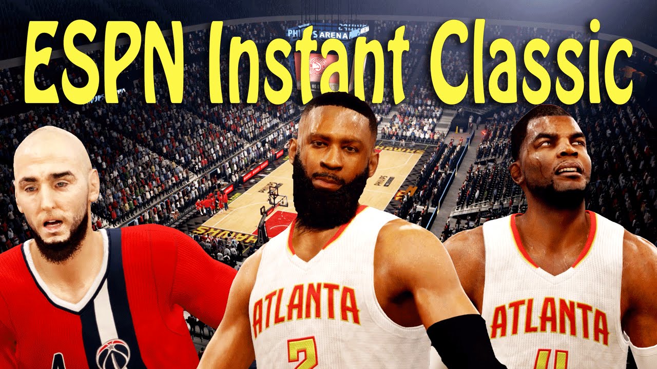 NBA Live 16 Rising Star | Millsap & Gortat Epic Battle | ESPN Instant Classic