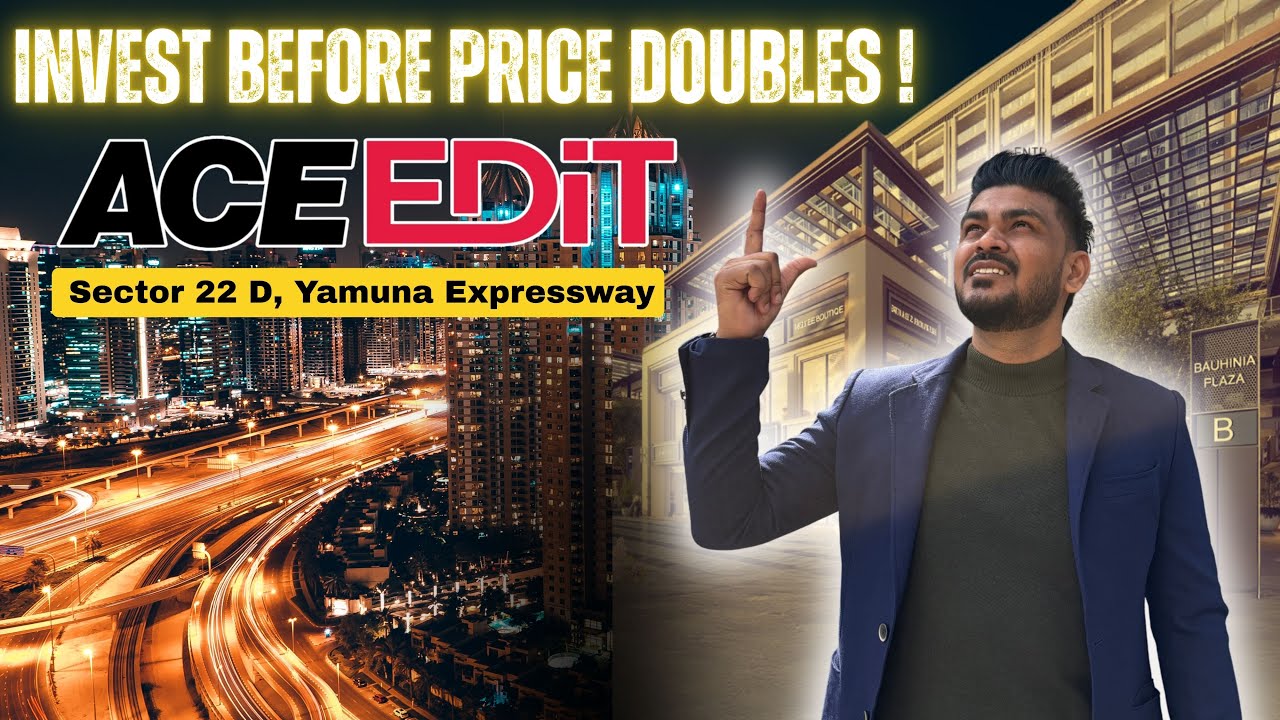 Top Commercial Project 2026 | Ace Edit Yamuna Expressway | Invest With Gulshan #acegroup