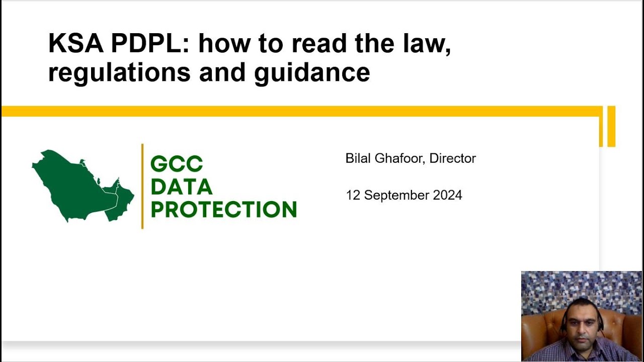 KSA PDPL How to read the law, regulations and guidance
