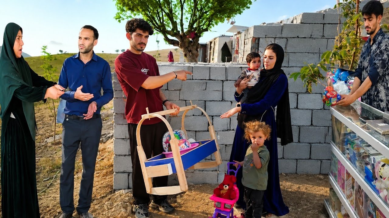 Behzad and Fatemeh romantic trip to the city; shopping for essentials for the children!