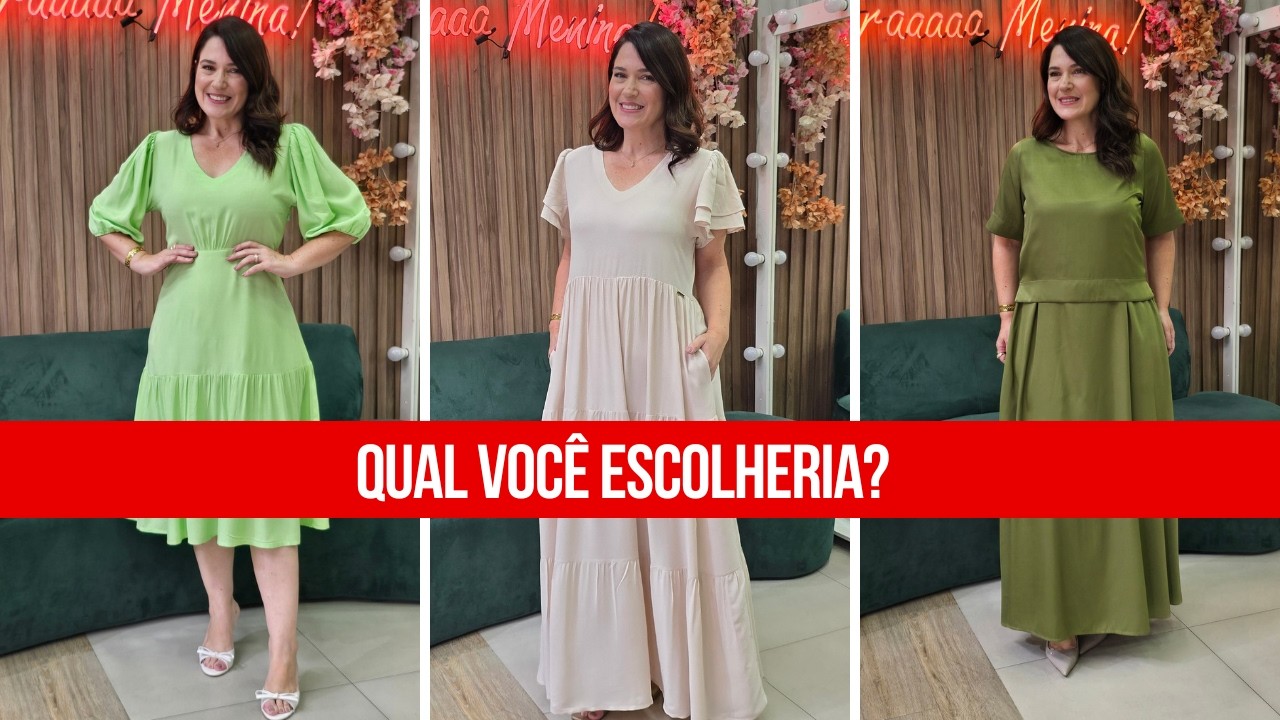 Esses Vestidos Estão Lindos Demais 😍 Provador Help Chik