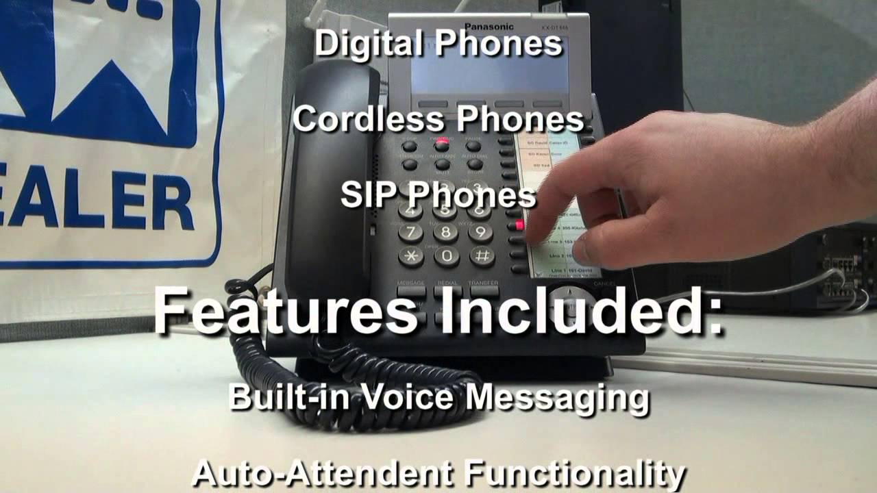 Panasonic TDE100 ,TDE200,TDE600 Phone Systems