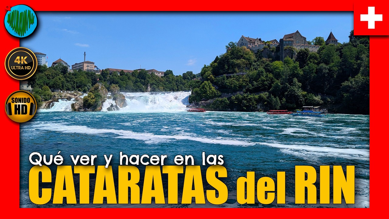 💚 CATARATAS del RIN · Qué VER y qué HACER en la cascada más grande de Europa  · Suiza Travel Vlog ·