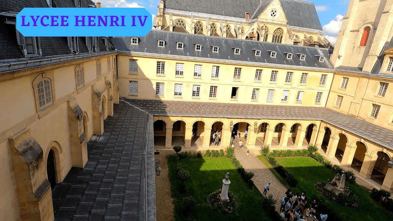 LE LYCEE HENRI IV à Paris, visite de l'établissement de renommée internationale