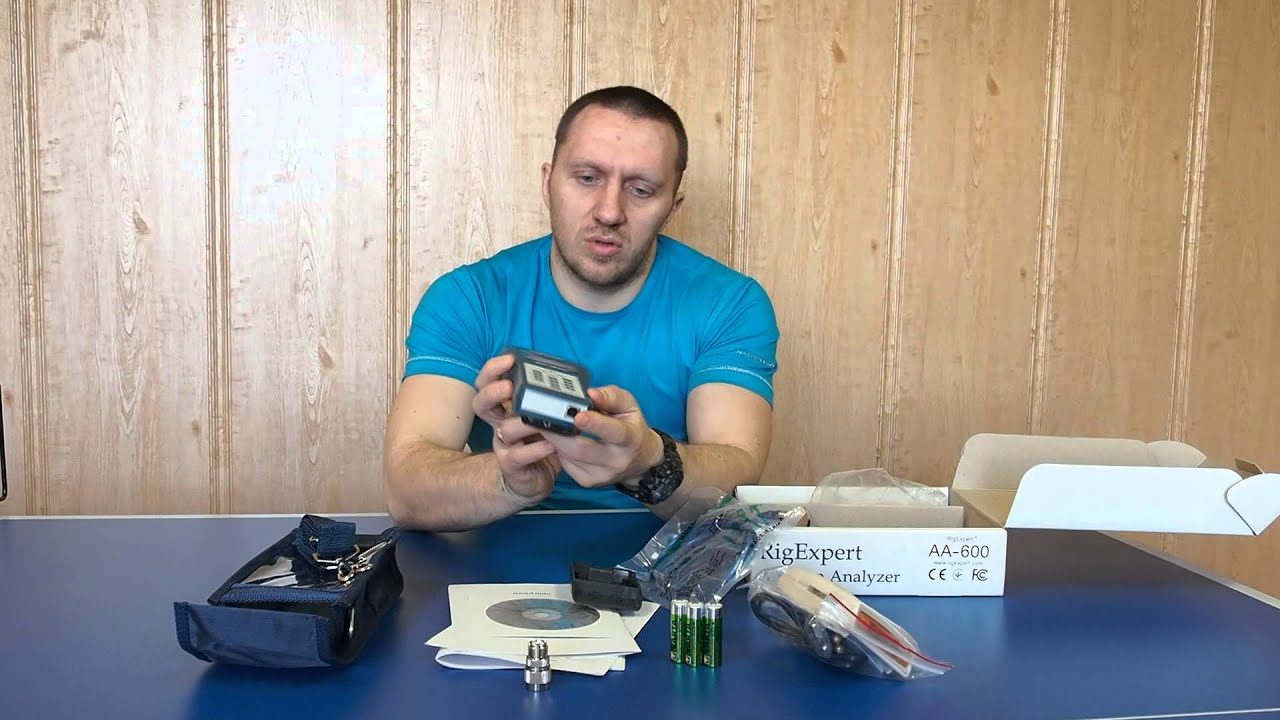 Антенные анализаторы RigExpert AA-600, AA-1000, AA1400. Комплектация и измерение КСВ
