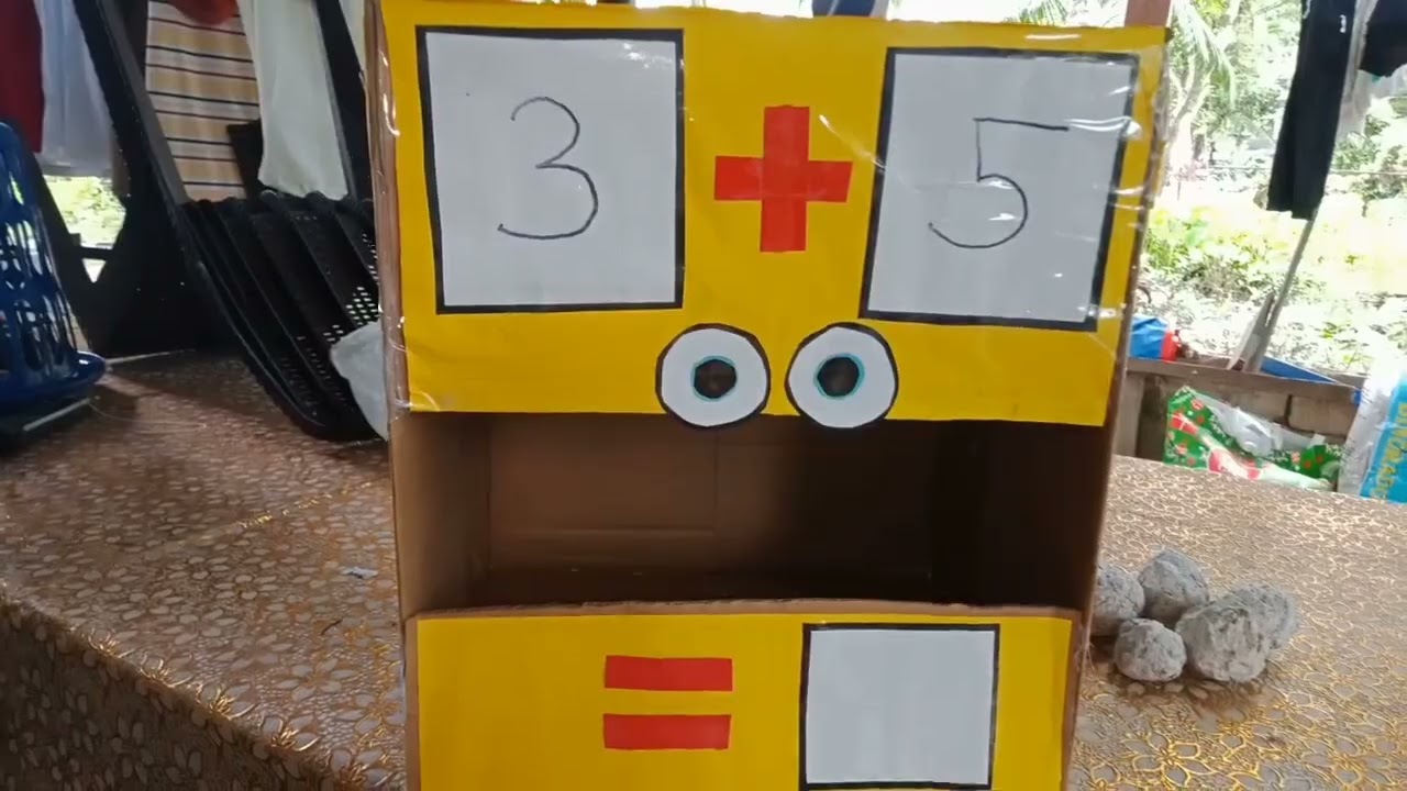 DIY Manipulative Learning Math Board