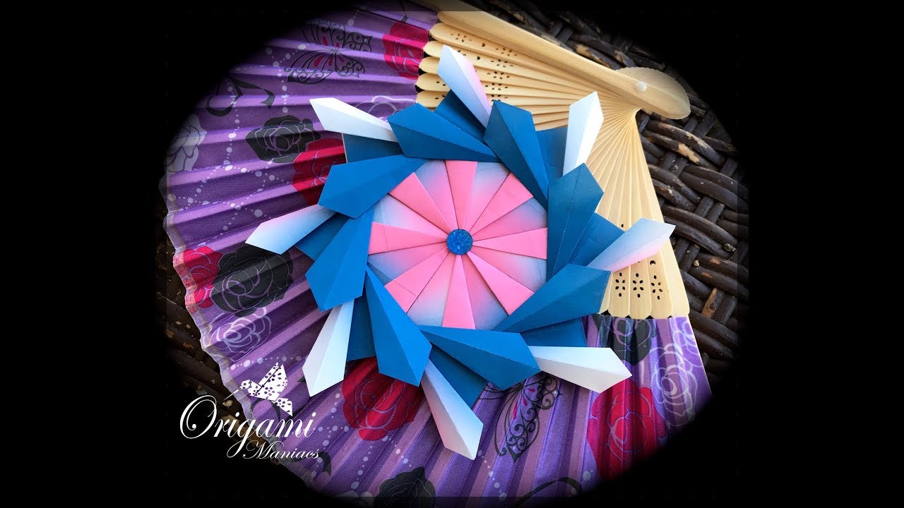 Origami Maniacs 308: Teabag Folding The Whirligig Fold