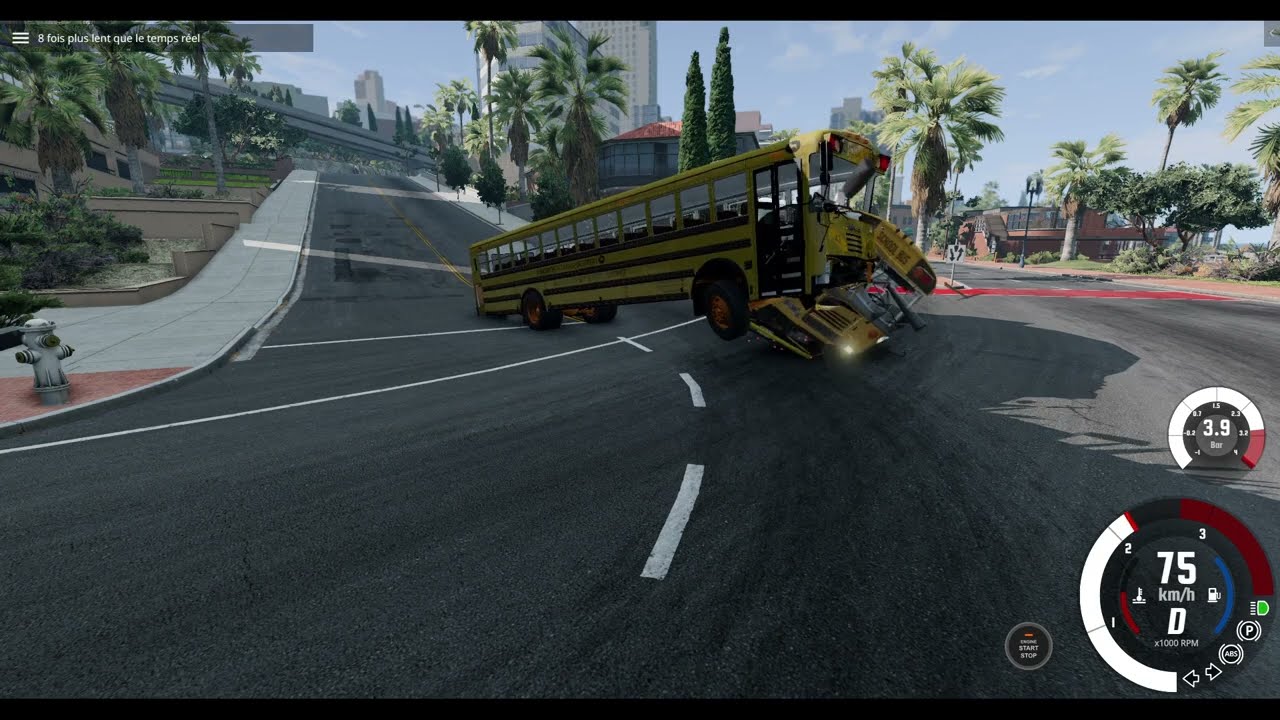 SUPER EPIC SCHOOL BUS CRASH IN BEAMNG DRIVE!!!