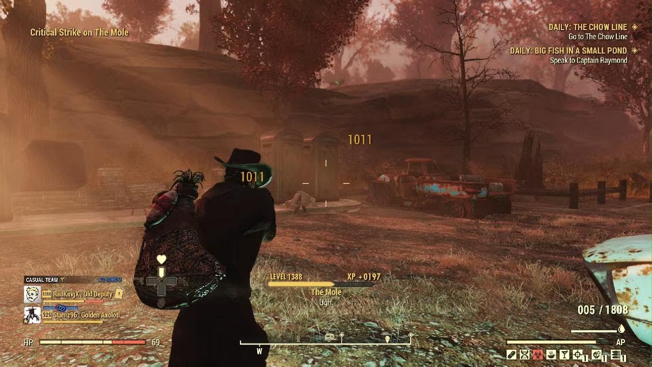 Fo76 Any Moles a Goal
