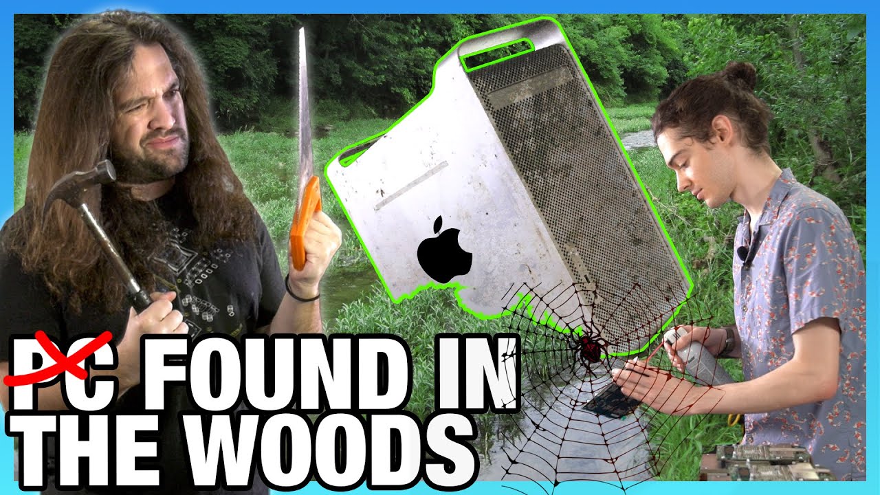 $2000 Computer Found in the Woods: PowerMac G5 Repair & Restoration, Pt 1/2