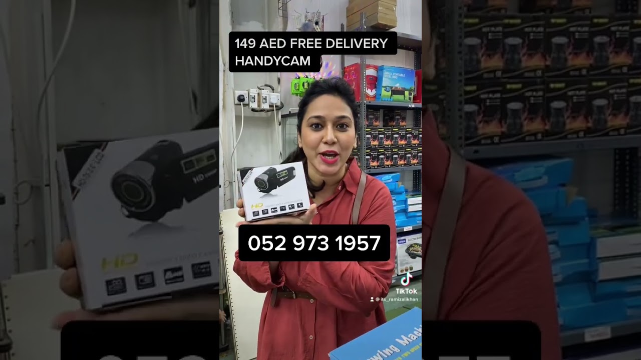 Handycam 149 AED FREE DELIVERY ALL OVER UAE #foryoupage #ramizalikhan #foryou #inspiration #fyp #uae