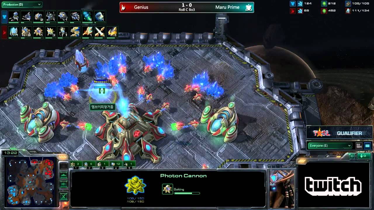 Game 2 - MaruPrime vs Genius - TSL4 KR Q4 Ro8 Match 3