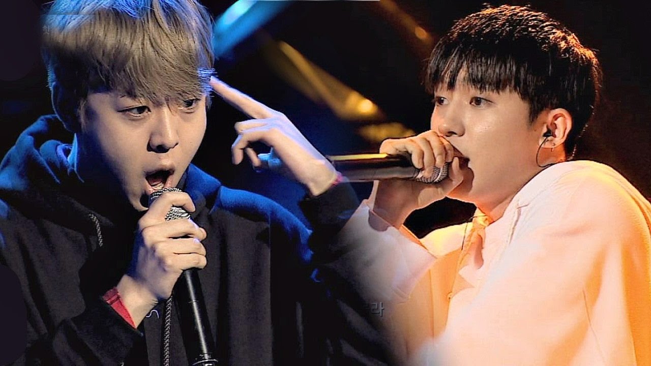 [풀버전] 동갑내기 에이스들의 디스전! 창조vs오현민 '역주행'♪  힙합의 민족2 8회