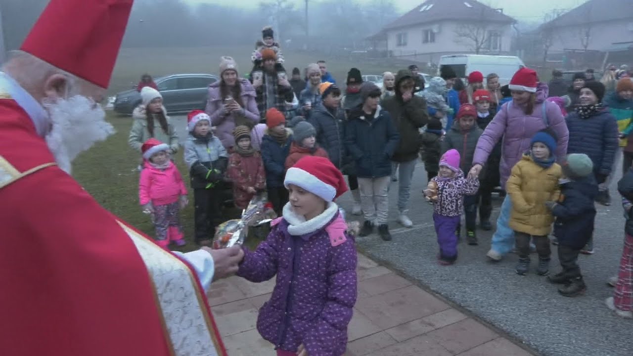 Mikuláš potešil deti z Ferčekoviec
