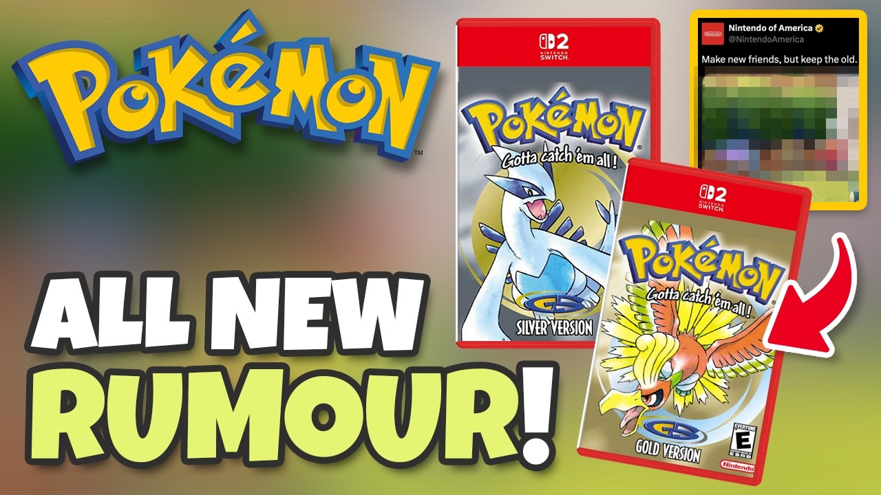 Nintendo Sparks Pokemon GOLD & SILVER Rumours!!