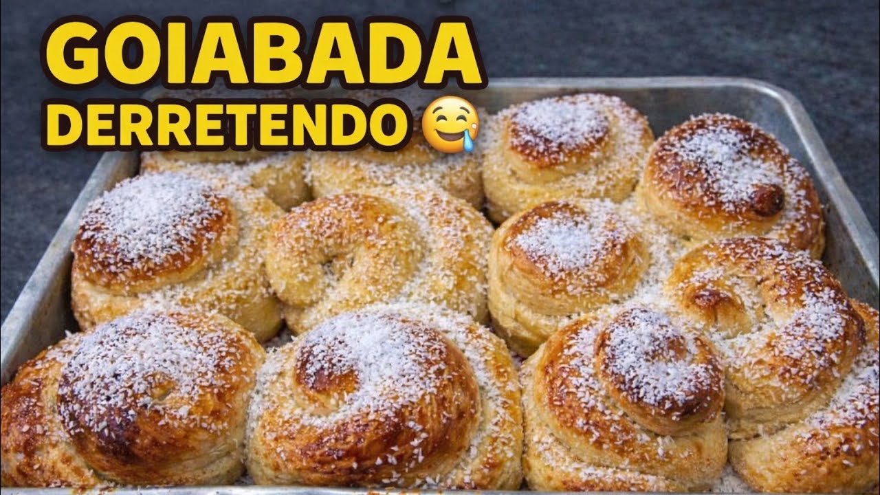 ROSCA FOFINHA COM GOIABADA DERRETENDO | RECEITA FÁCIL