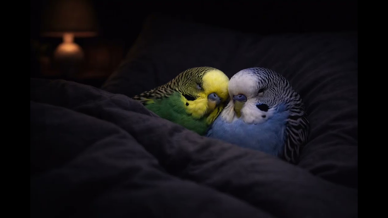 Calming Music for Budgies To Relax & Sleep #BudgieMusic