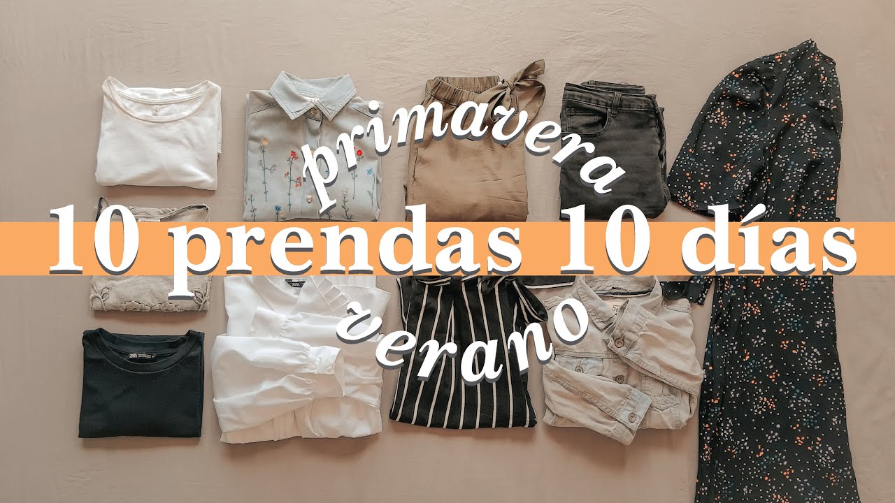 Armario cápsula para vestir bien con poco: 10 prendas más de 10 looks PRIMAVERA-VERANO | RUIZDAMODA