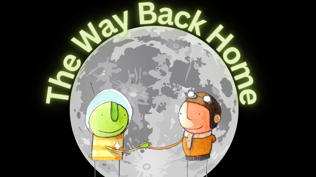 🛸KIDS BOOK READ ALOUD| The Way Back Home by Oliver Jeffers | The Blanket Fort Experience