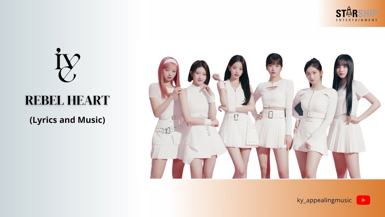 IVE 아이브 'REBEL HEART' (Easy Lyrics) Romanized