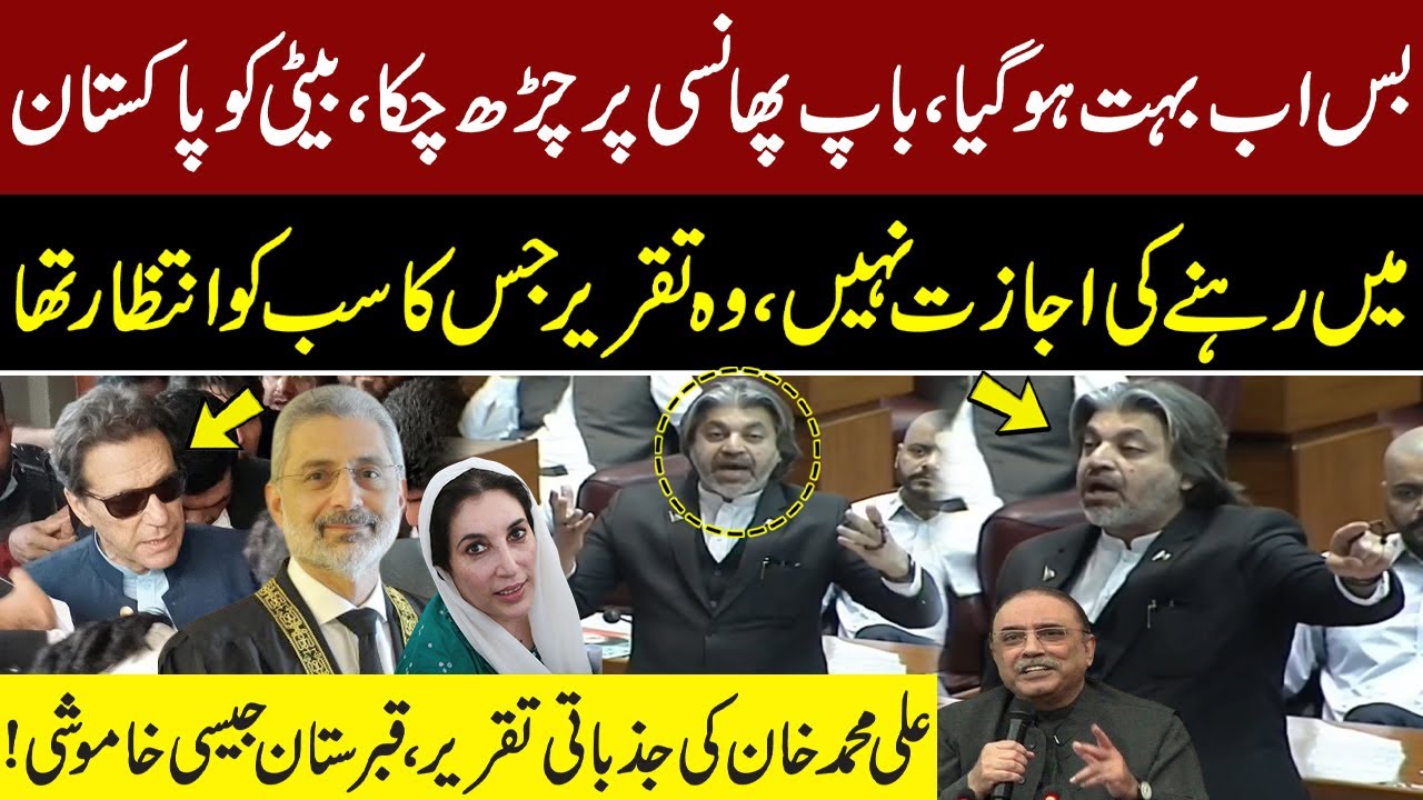 Ali Muhammad Khan's Blunt Speech | Ali Muhammad Khan Fiery Speech in National Assembly | GNN