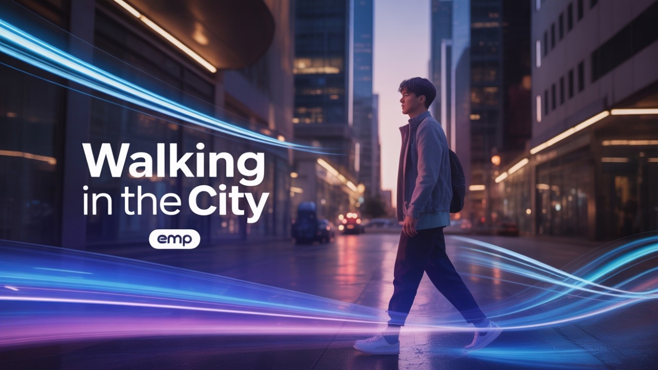 Walking in the city - EMP (Official Audio 2026) 🎸