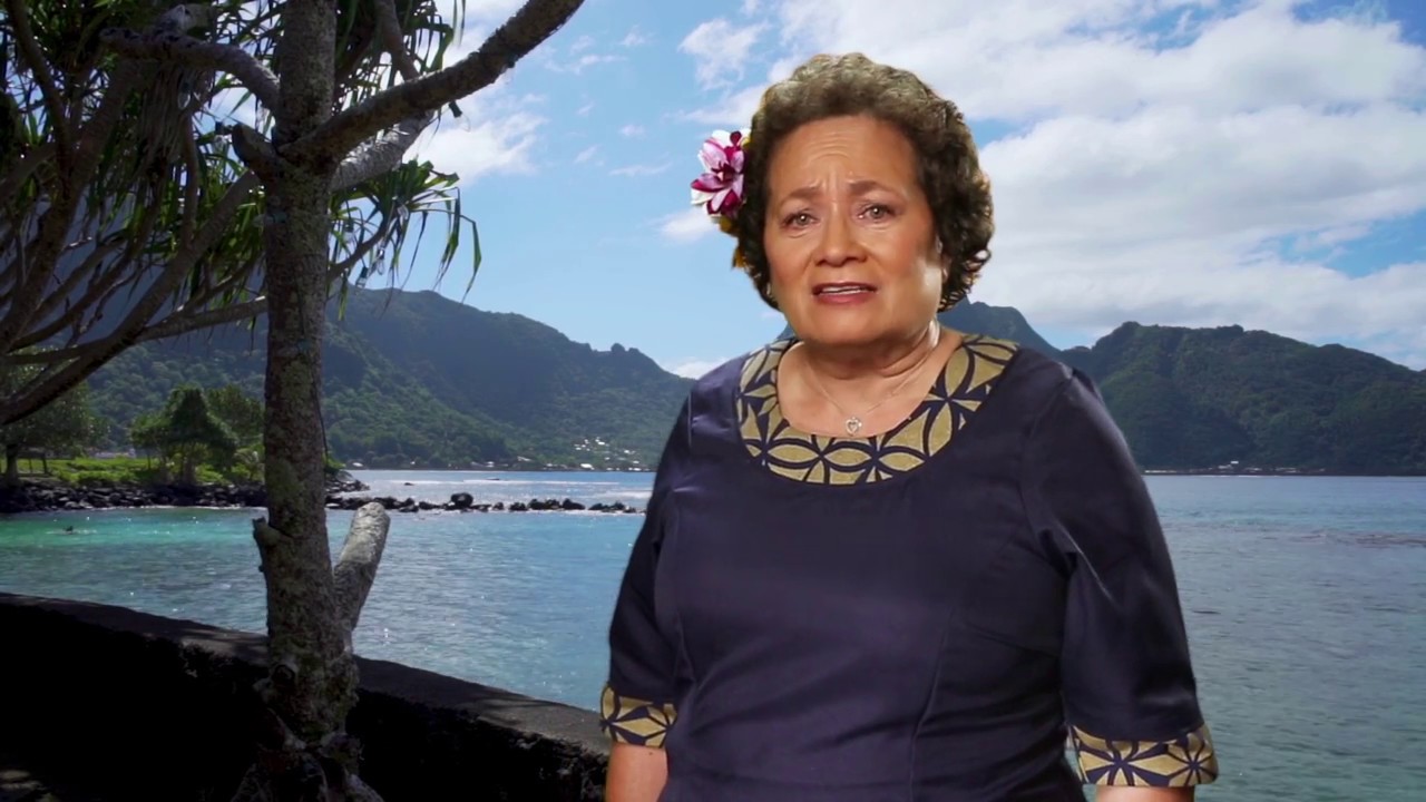 Amata talks about American Samoa - Samoan Language