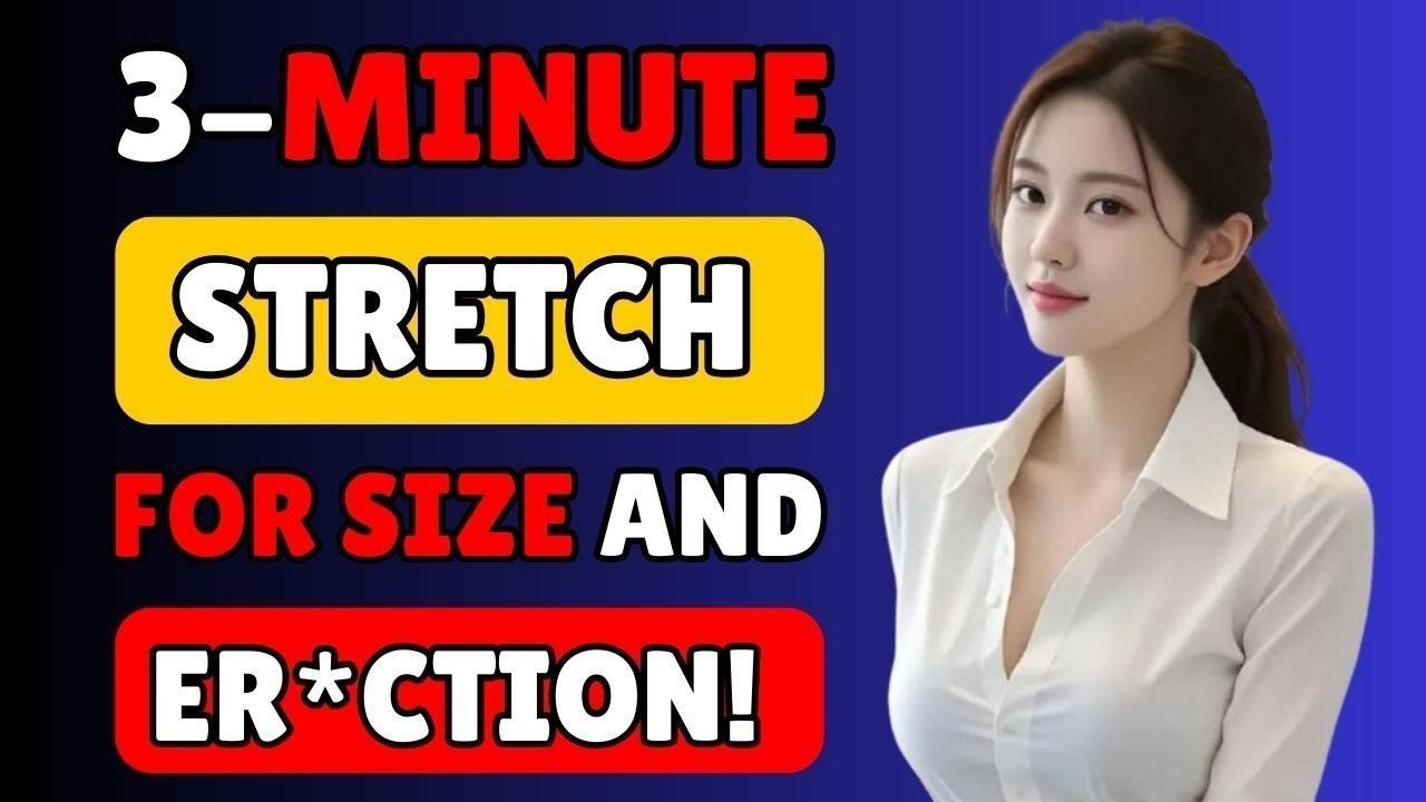 3-Minute Daily Exercise to Boost Penis Size and Strength After 50