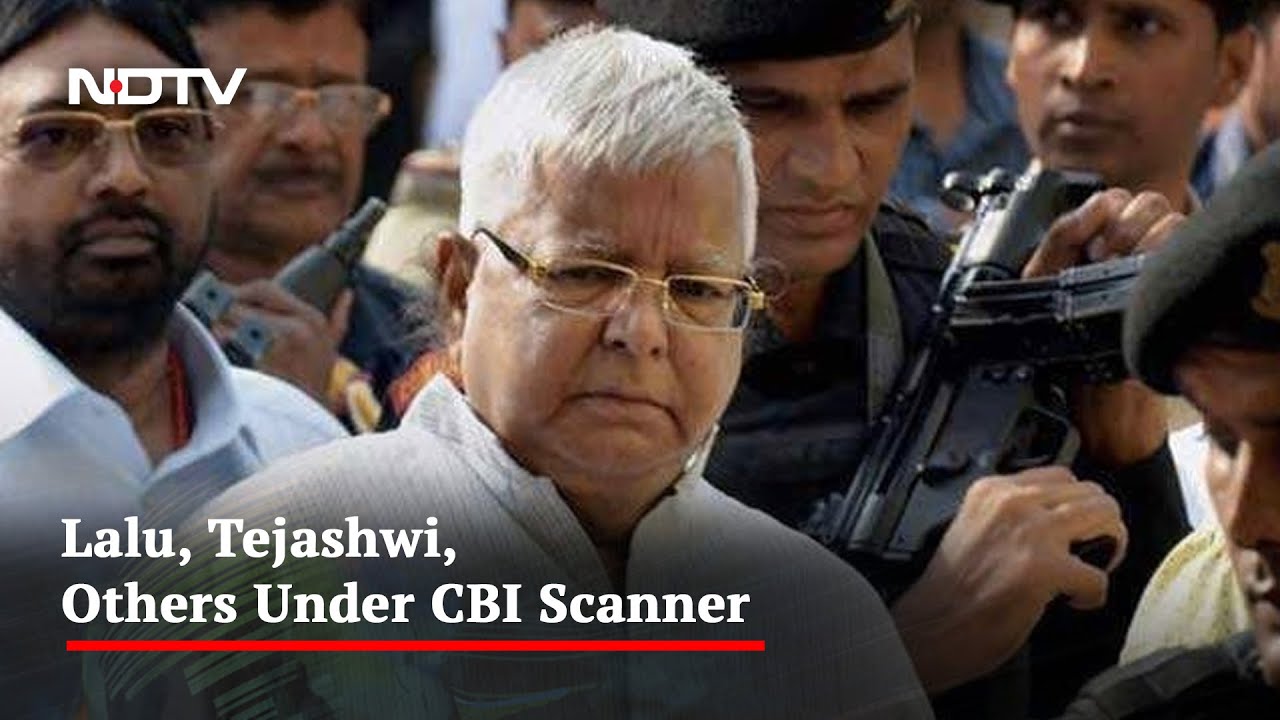 CBI Reopens Railway Projects Case Against Lalu Yadav And Family