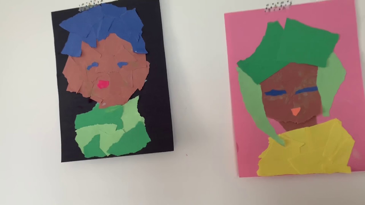 Easy Torn Paper Art (For Kids)