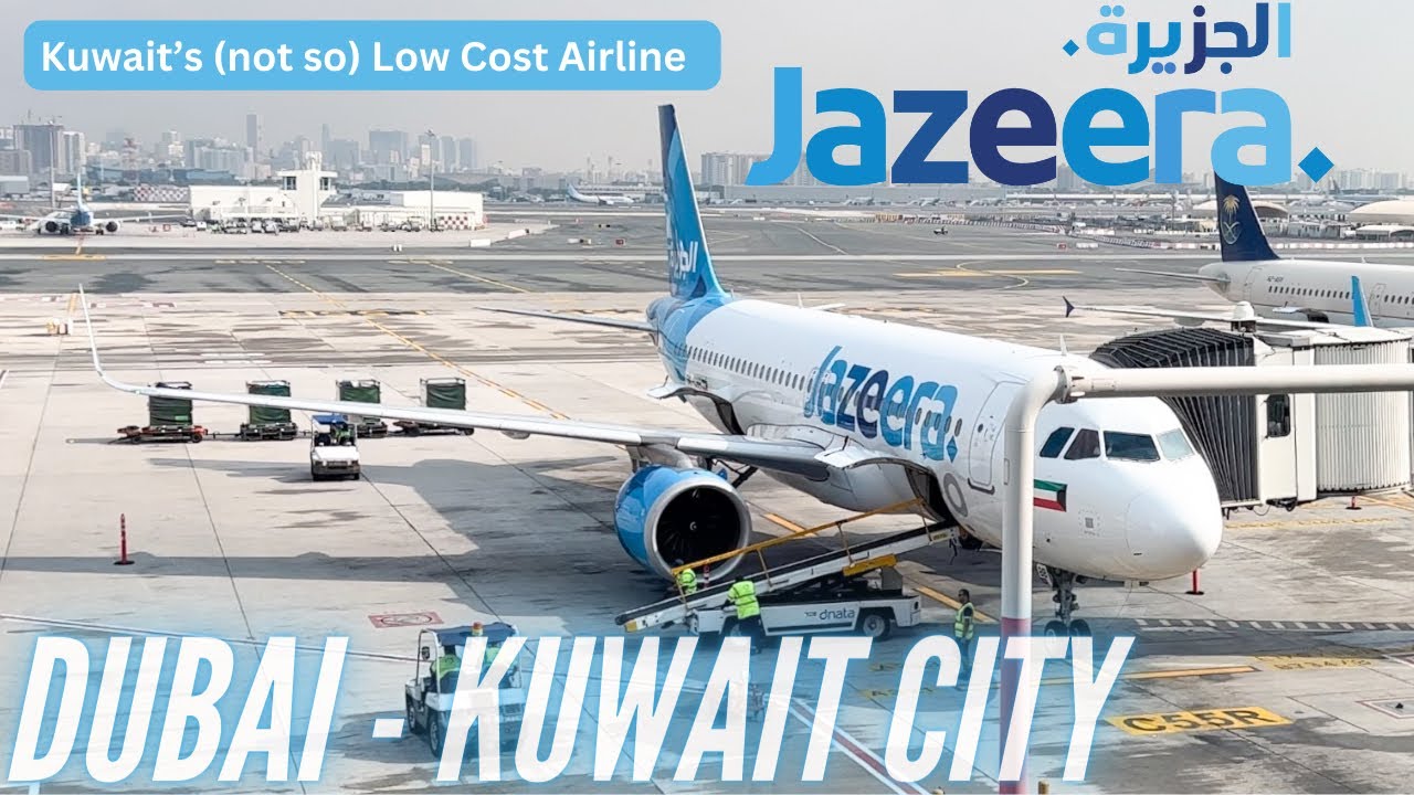 Jazeera Airways A320neo | Dubai - Kuwait | Jazeera Economy Class | Airbus A320neo | Trip Report