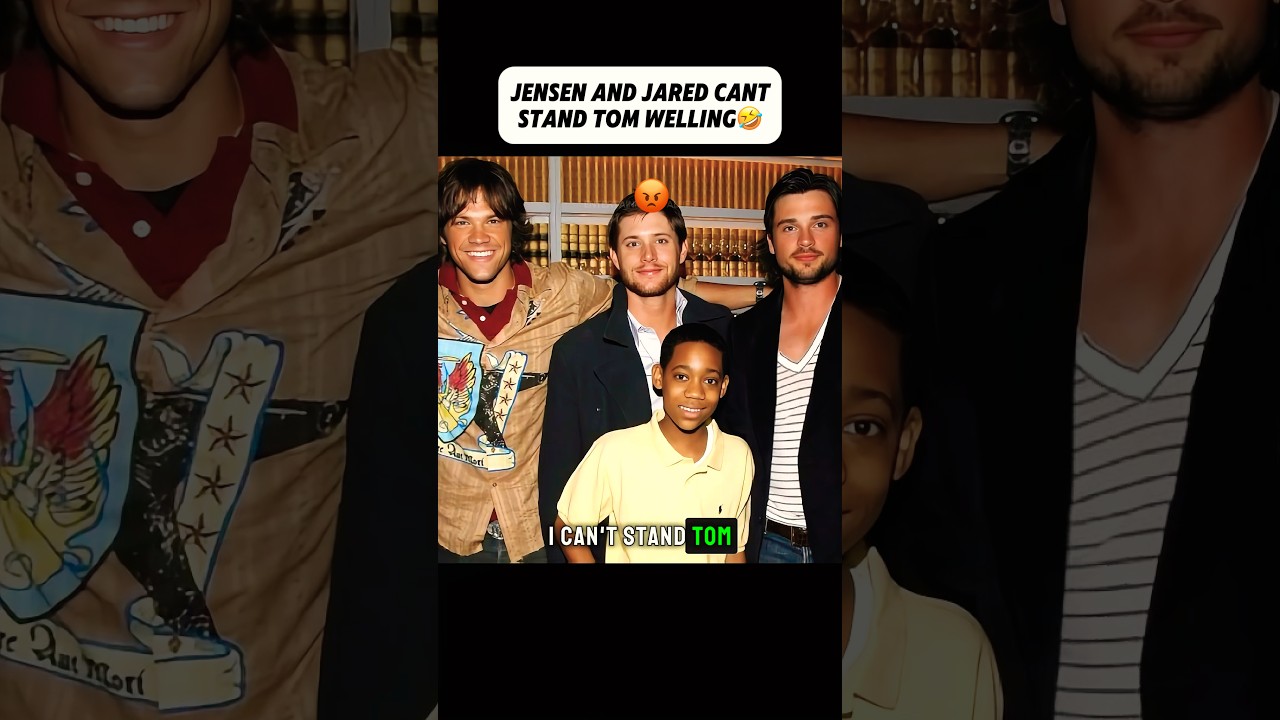Jensen And Jared Can&rsquo;t Stand Tom Welling🤣 #shorts #jensenackles