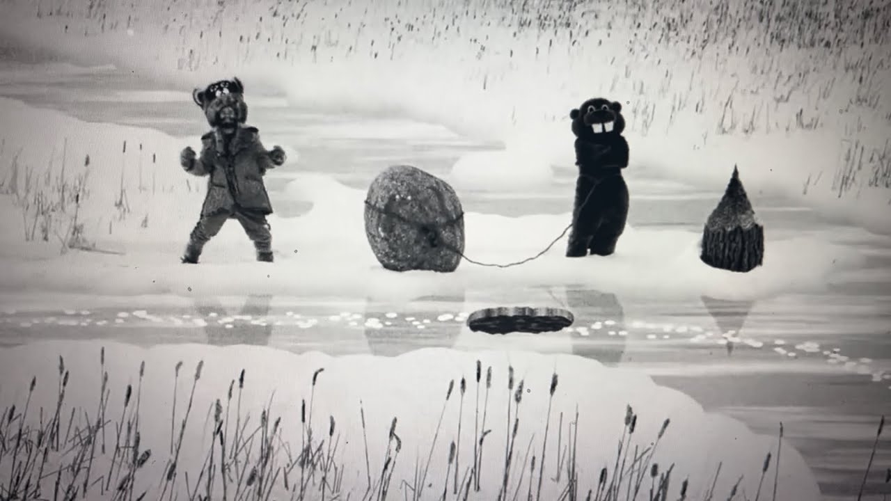 Hundreds of beavers(2024) movie clip: Boulder trap gone wrong