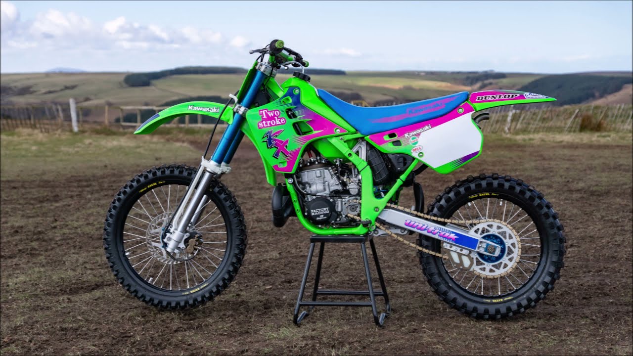 Kawasaki kx250 1991 full rebuild