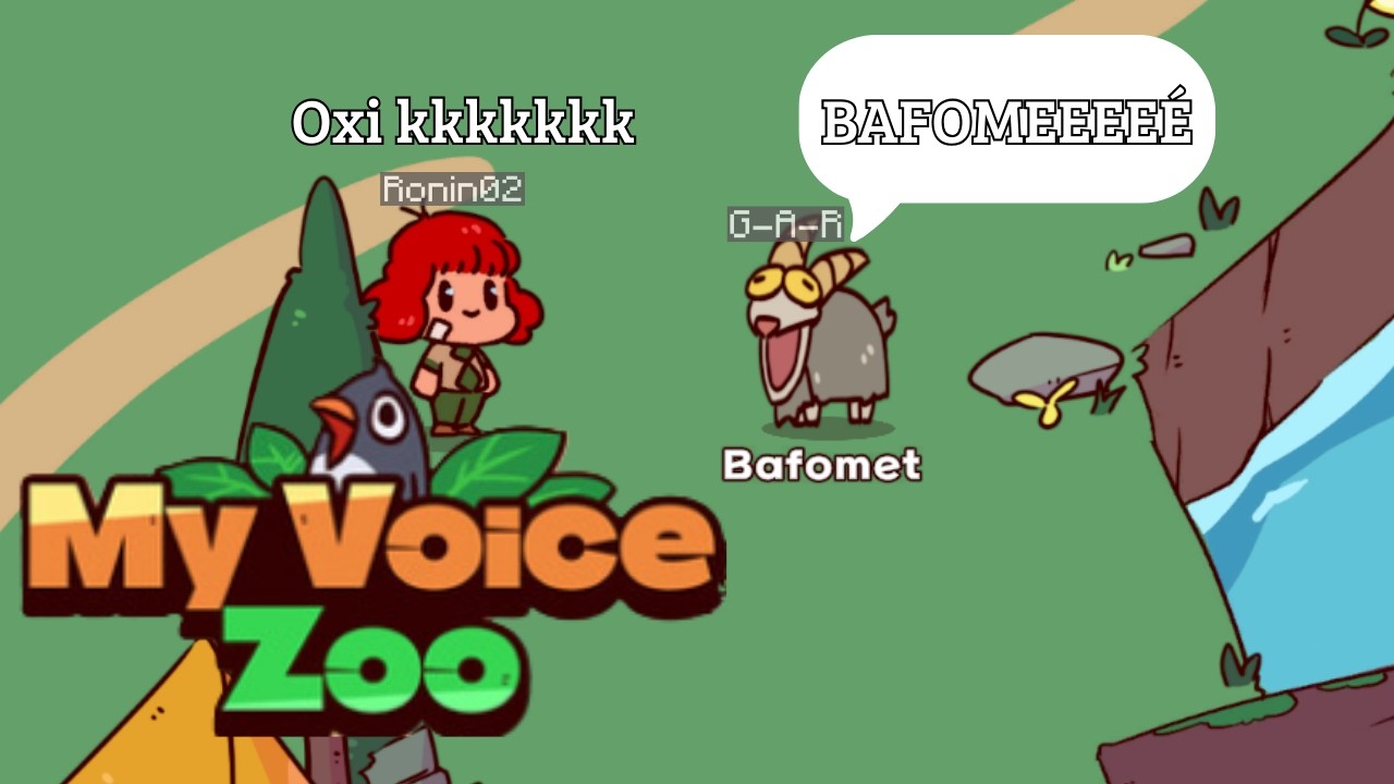DOIS TONTO JOGANDO MY VOICE ZOO