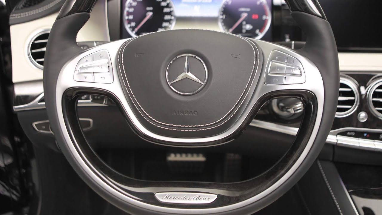 2014 S-Class Interior Design -- Mercedes-Benz