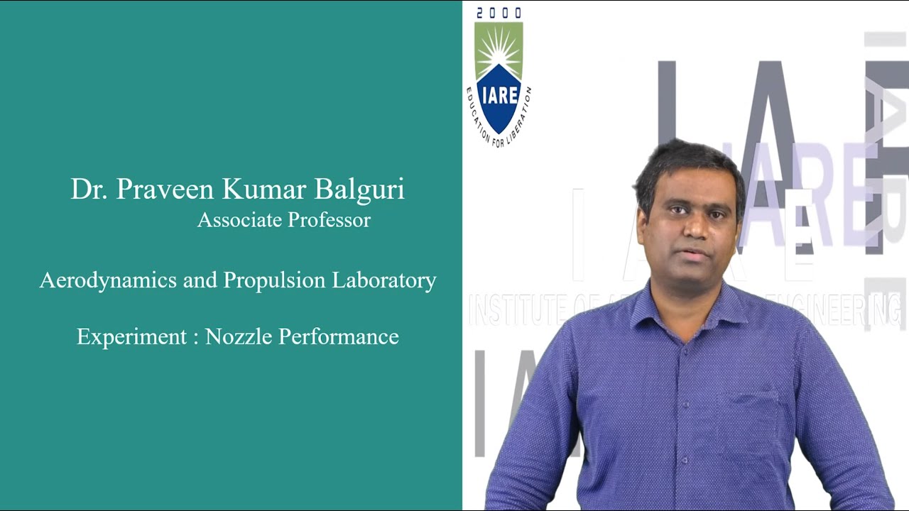 Nozzle Performance by Dr  Praveen Kumar Balguri