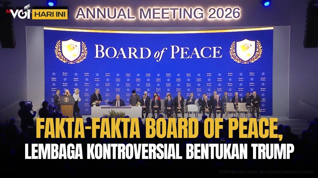 VOI Hari Ini: Presiden Prabowo ke Amerika, Akan Hadiri Rapat Perdana Board of Peace Bentukan Trump