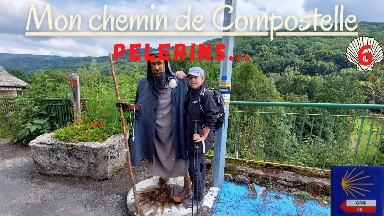 Mon Chemin de Compostelle - GR65 - Voie Podiensis du Puy-en Velay à St -Jean-Pied-de-Port