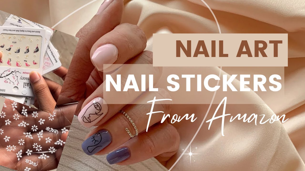 Nail Stickers | Nail Art Stickers | Nail art stickers from Amazon @firdausxmalik