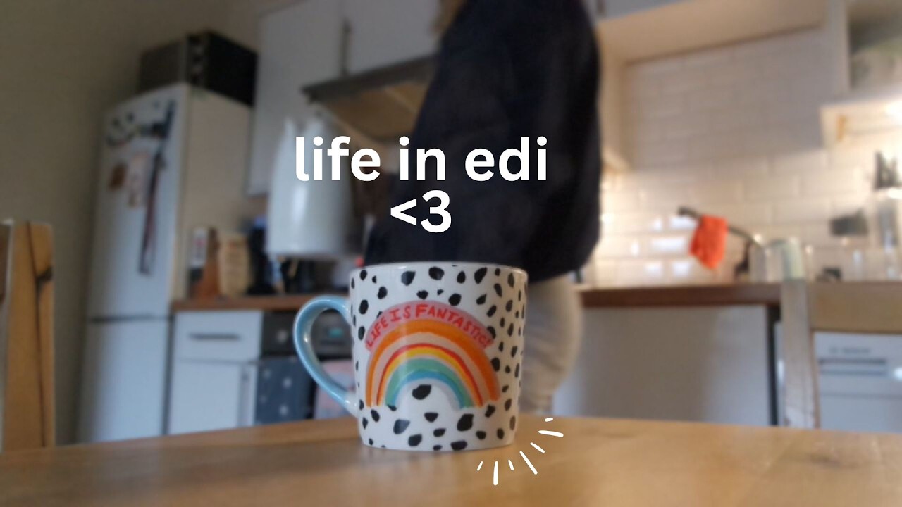 tempeh pittas & what I'm reading this year 📚 Edinburgh vlog
